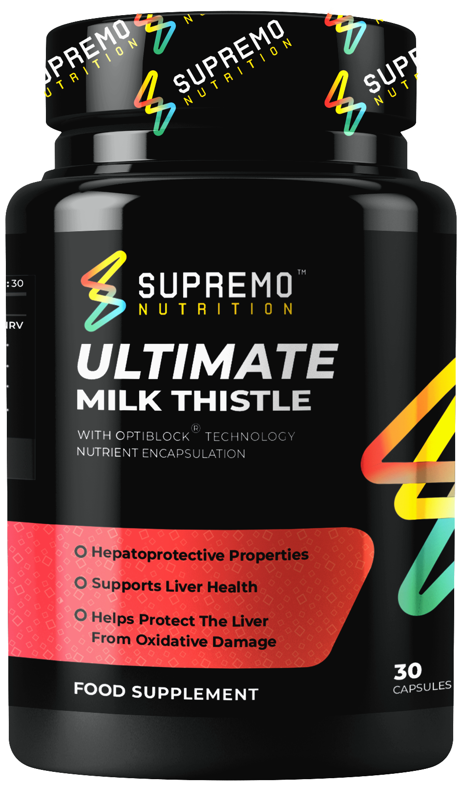 Ultimate Liver Aid-Milk Thistle, Supports & Protects Liver Health, Supports Digestion, 30 Capsules