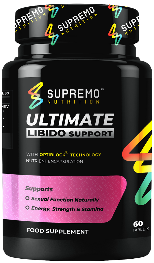 Ultimate Libido Support, Supports Sexual Function Naturally, Supports Energy, Strength & Stamina, 60 Tablets