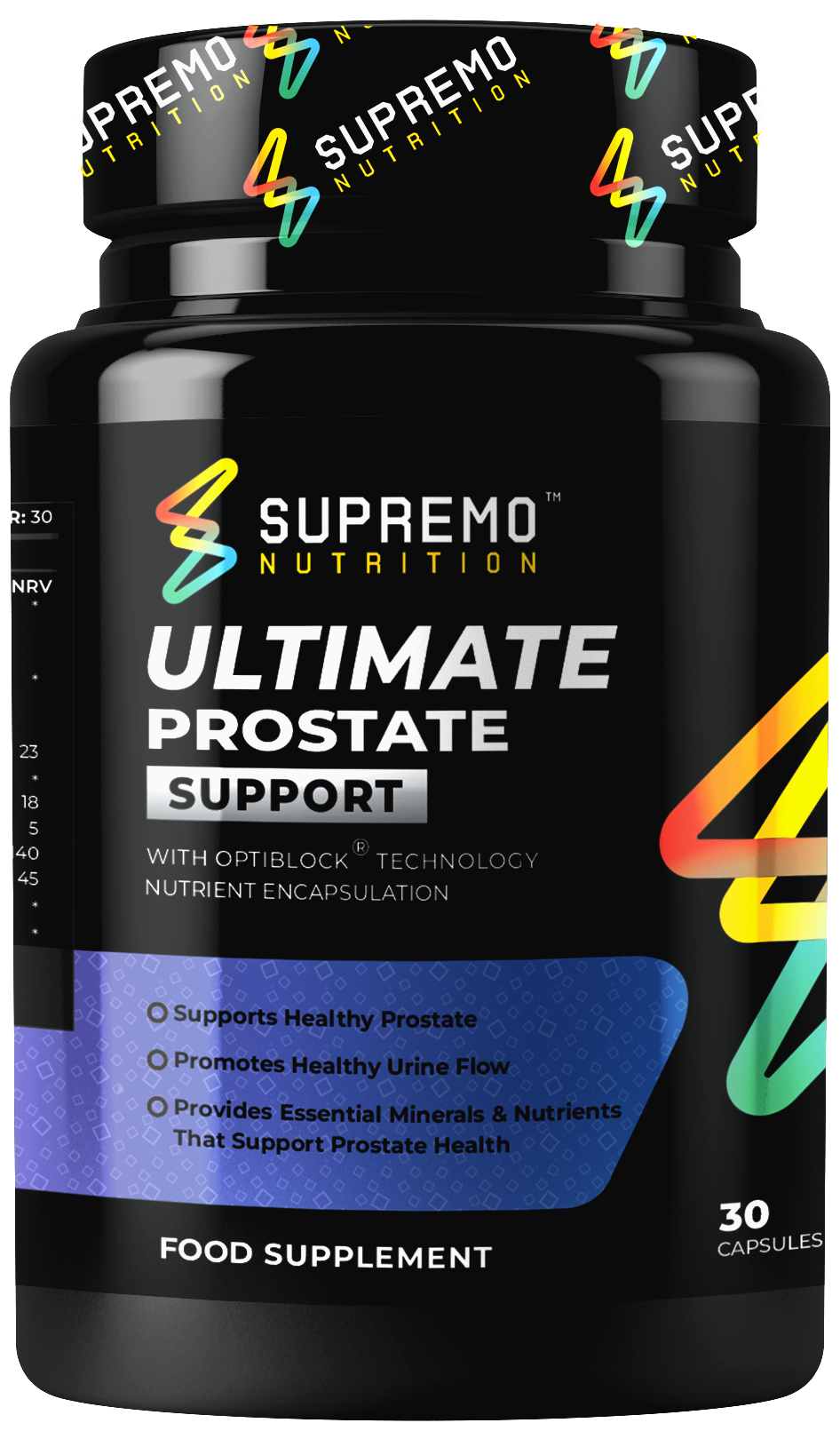Ultimate Prostate Support, Support Healthy Prostate, Promotes Healthy Urine Flow, Provides Essential Minerals & Nutrients That Support Prostate Health, 30Capsules