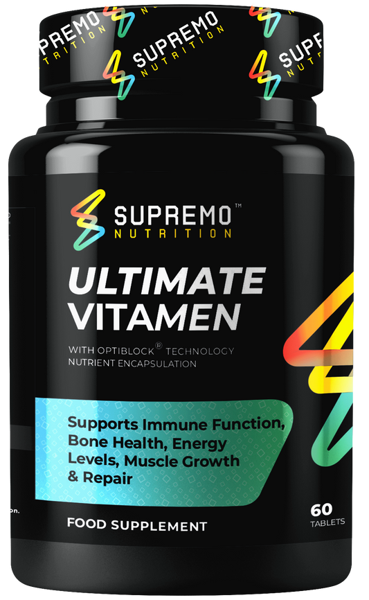Ultimate VitaMen, Supports Immune Function, Bone Health, Energy Levels, Muscle Growth & Repair, Non GMO, Vegan, 60 Tablets