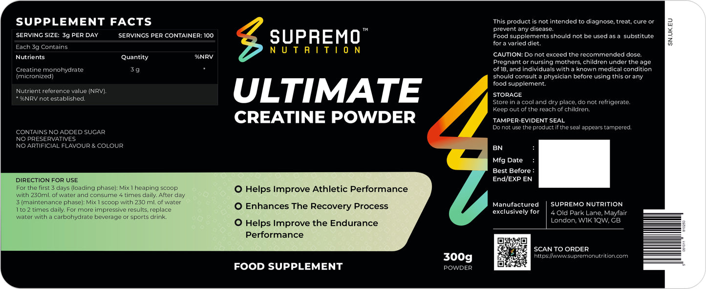Ultimate Creatine Powder