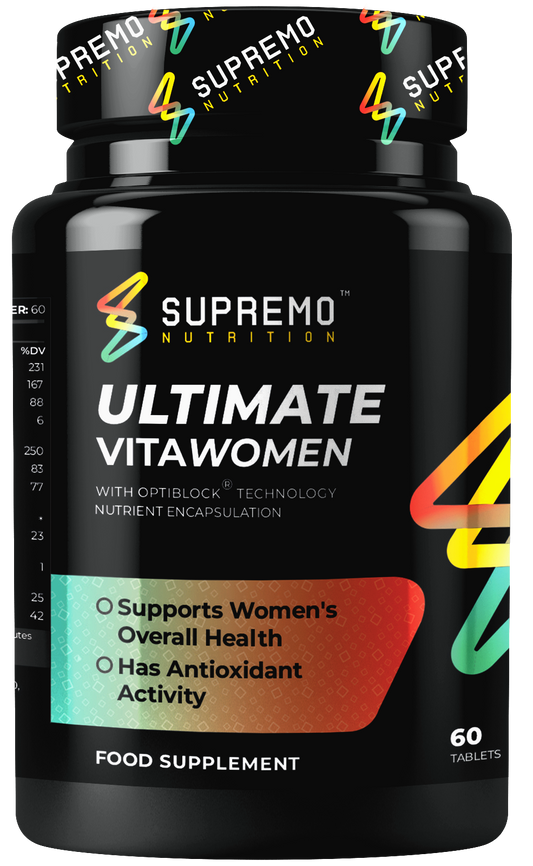 Ultimate VitaWomen, Supports Women's Overall Health, Non GMO, Natural, Vegan, 60 Tablets