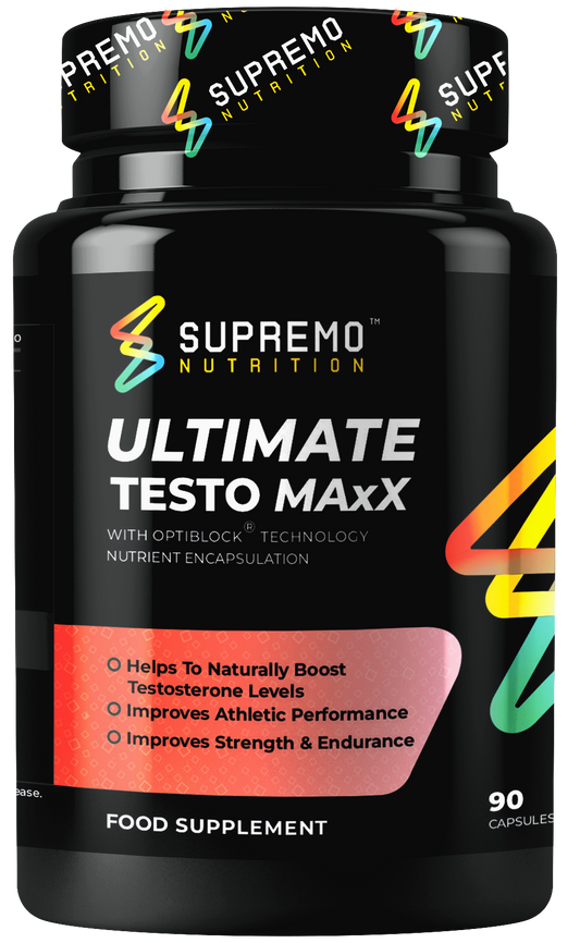 Ultimate TestoMaxX, Helps To Naturally Boost Testosterone Levels, Non GMO, Natural, 90 Capsules