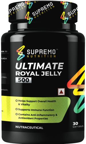 Ultimate Royal Jelly, Helps to Support Overall Health & Vitality, Supports Immune Function, Contains Anti-Inflamatory & Antioxident Properties, 30 Softgels