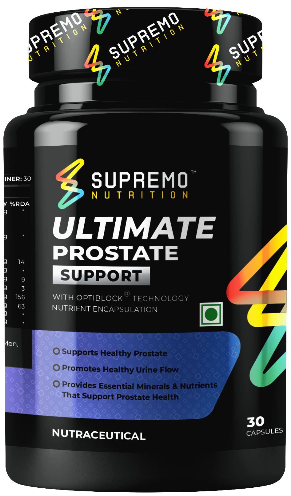 Ultimate Prostate Support, Support Healthy Prostate, Promotes Healthy Urine Flow, Provides Essential Minerals & Nutrients That Support Prostate Health, 30Capsules