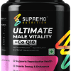Ultimate Male Vitality with CoQ 10, Supports Reproductive Health, Boosts Energy & Endurance, Improves Immune Function, 60 Tablets