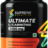 Ultimate L-Carnitine 2000mg Tablets, Helps Decrease Muscle Soreness, Accelerates Muscle Recovery, Helps Boost Endurance, 60 Tablets