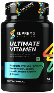 Ultimate VitaMen, Supports Immune Function, Bone Health, Energy Levels, Muscle Growth & Repair, Non GMO, Vegan, 60 Tablets